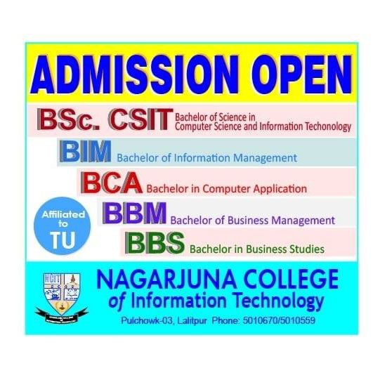 Nagarjuna College of Information Technology logo
